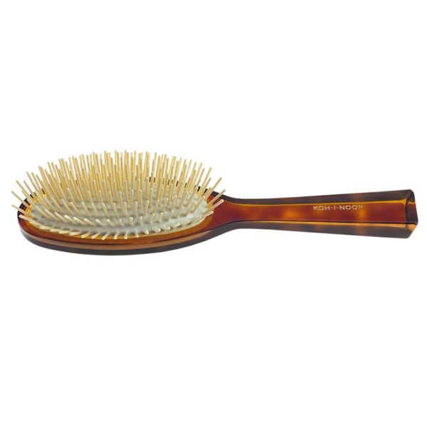 Koh-I-Noor Große Ovale Haarbürste Pneumatisch Schildpatt-Optik