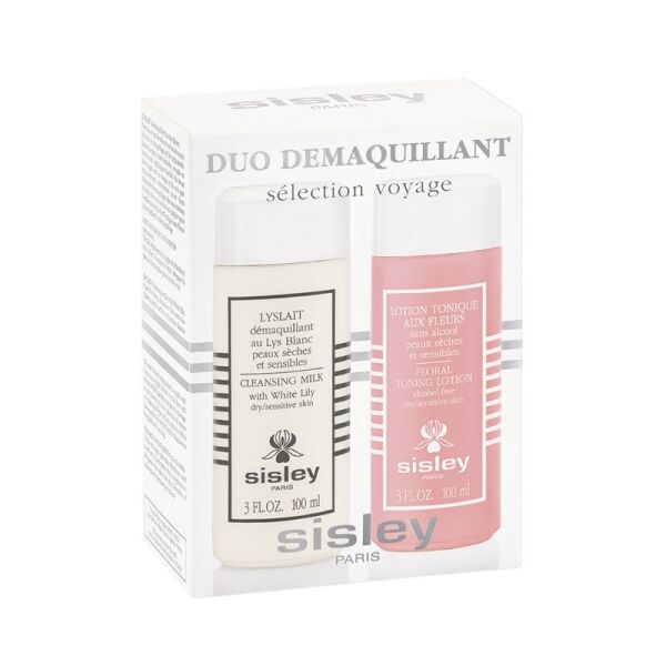 Sisley DUO Demaquillant Lait  & Lotion Tonique Aux Fleurs